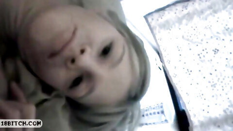 MILF beauty posing at home