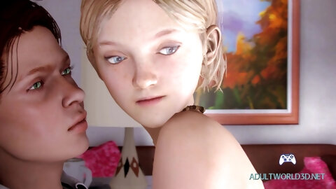 ◆ 3D ◆ Skinny Stepsister, Stepson...