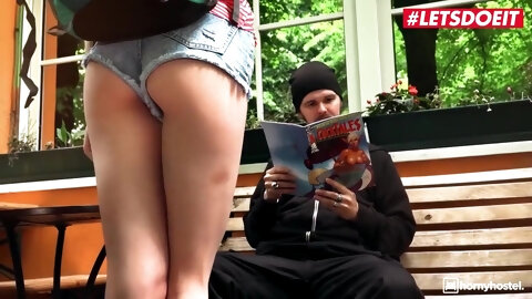 Slutty Russian Teen 18+ Teases Bangs...