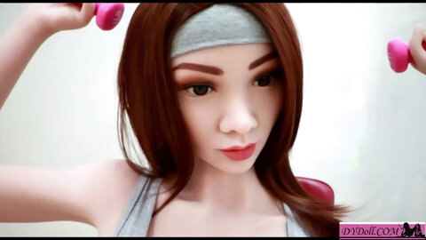 Petite hot girl sex doll with cute face...