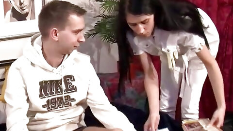 Young couple pussy fucking cock...