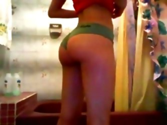 Solo Girl Playing Stripping 11
